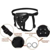 Black(Strap On Harness)