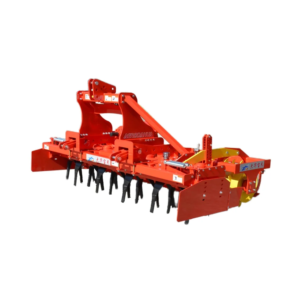 Tractor-Mounted Rotary Rake Machine Power-Driven Soil Land Breaking and ...
