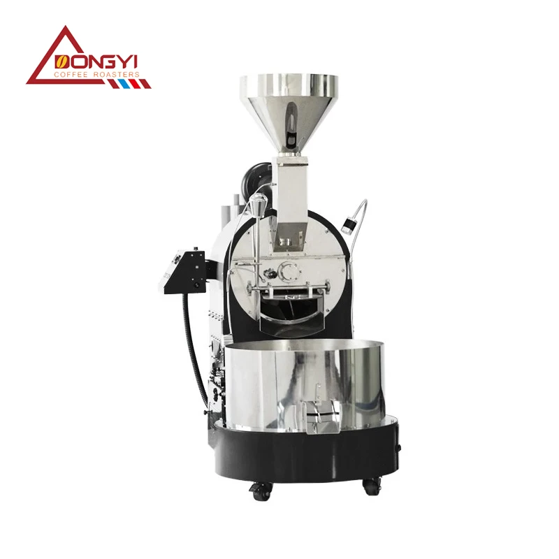 Best price Dual wall stainless steel 12kg 15kg stainless steel coffee roaster with data logger