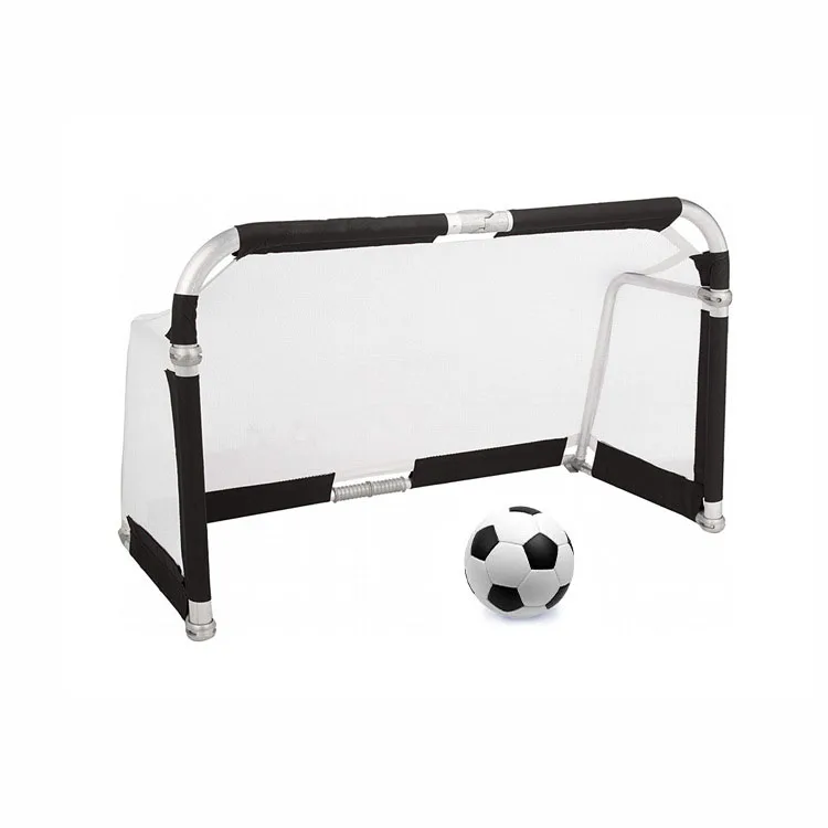 5*3ft Collapsible Portable Solid Frame Mini Soccer Goal Foldable Aluminum Football Goalpost Training Equipment for Kids