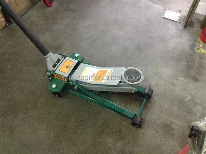 Car Lift Jack Pneumatic Hydraulic Air Jack 3t Low Profile Dual Pump