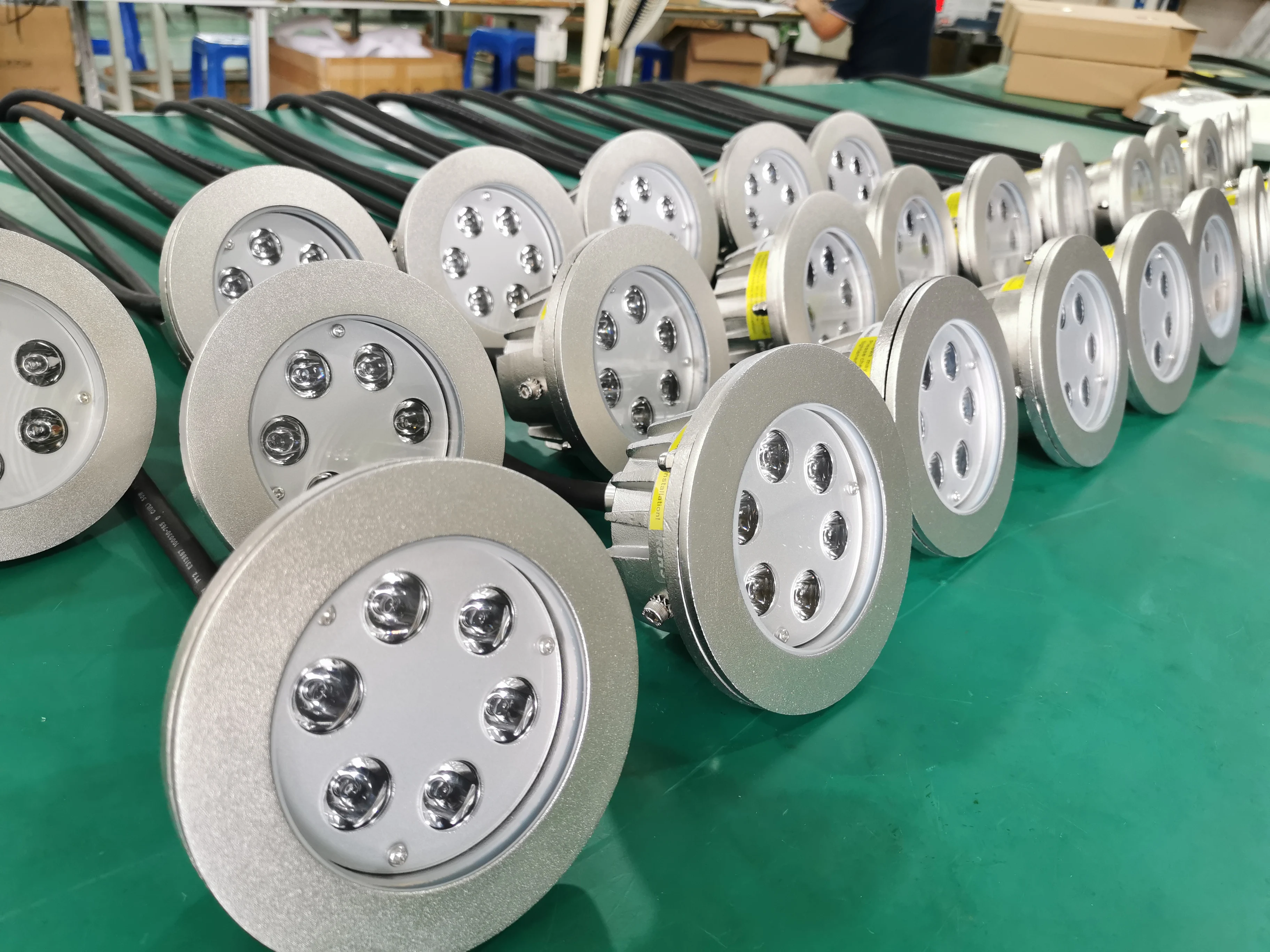 Водонепроницаемый подводный светодиодный прожектор из нержавеющей стали 316L DMX512 rgb/RGBW 36 Вт/18 Вт 12 В/24 В IP68