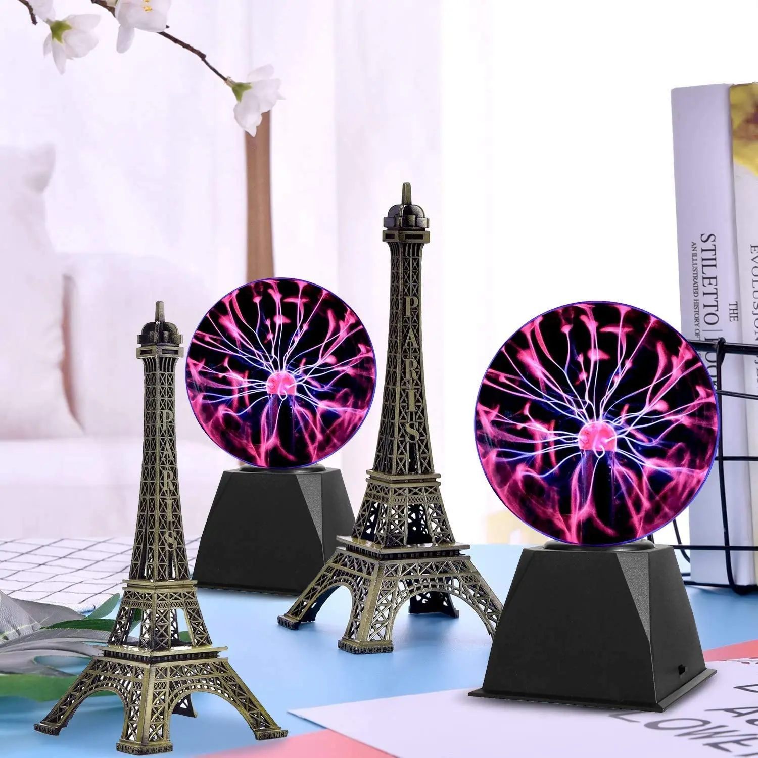 New Product 6 Inch  with Wireless Audio Sound Control Novelty Plasma Ball