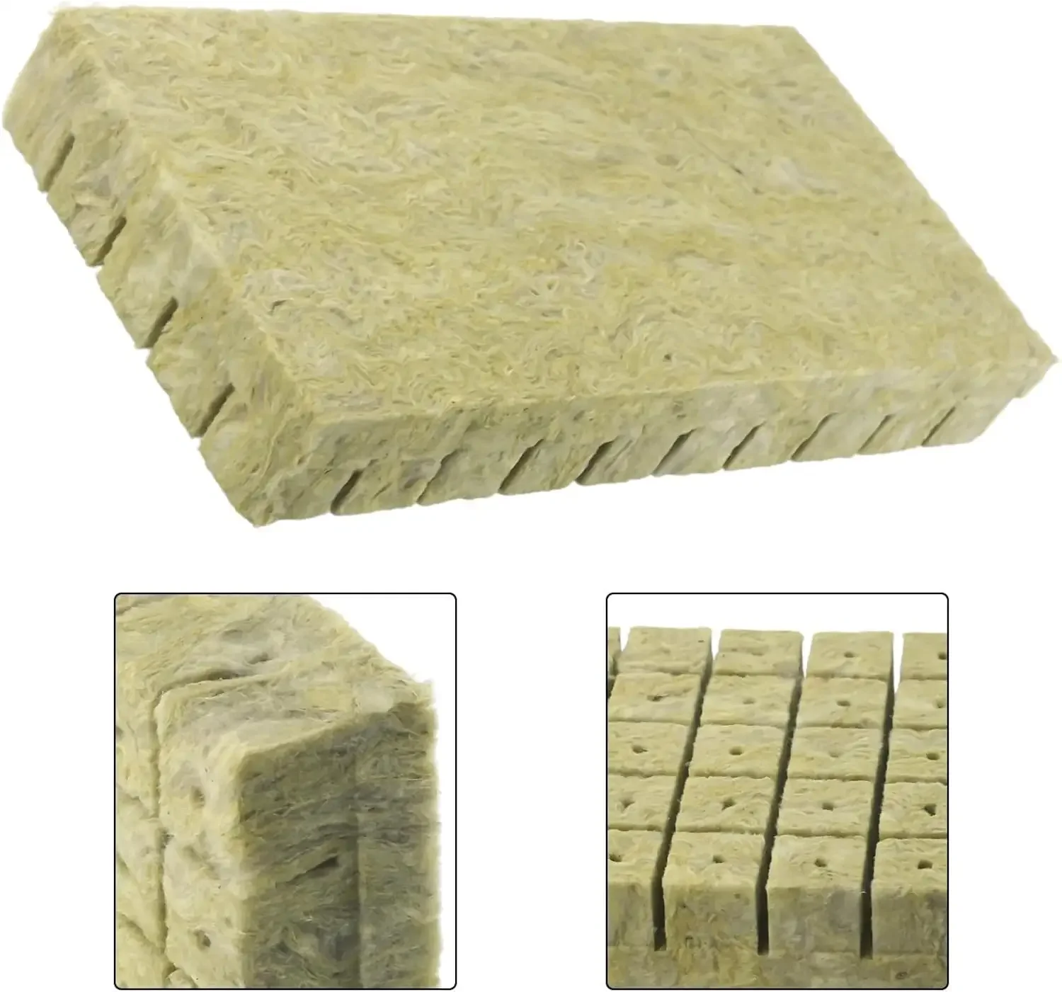Кубики из гидропонной каменной ваты Cultilene 30*30*40 мм
