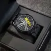 Yellow advanced watch box