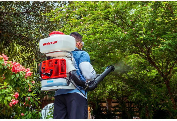 NEWTOP 14L/20L Knapsack Gasoline Power Sprayer Mist Duster Agricultural Sprayer Machine