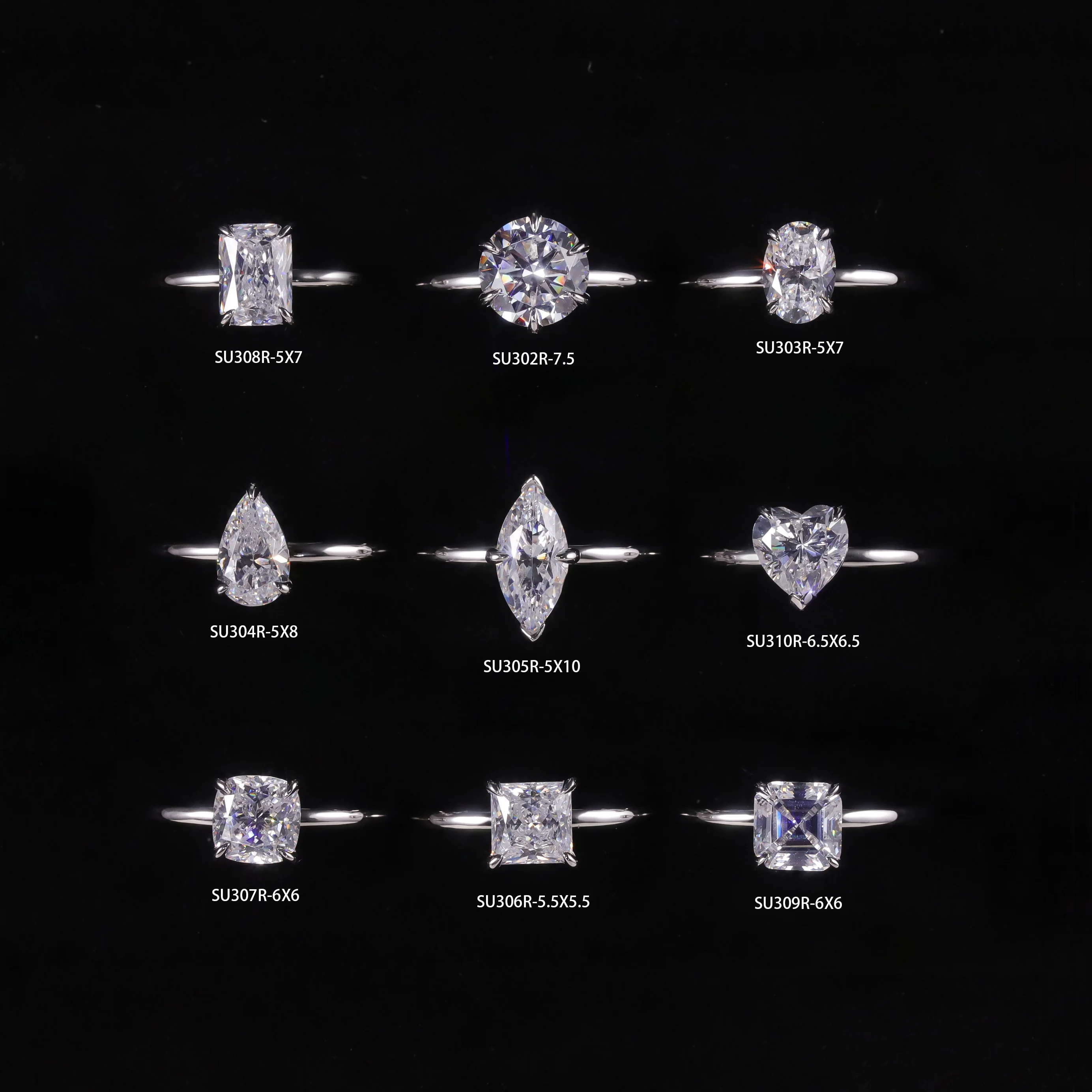 Igi Certified Lab Grown Diamond Jewelry Wholesale Au 750 10k 14k 18k