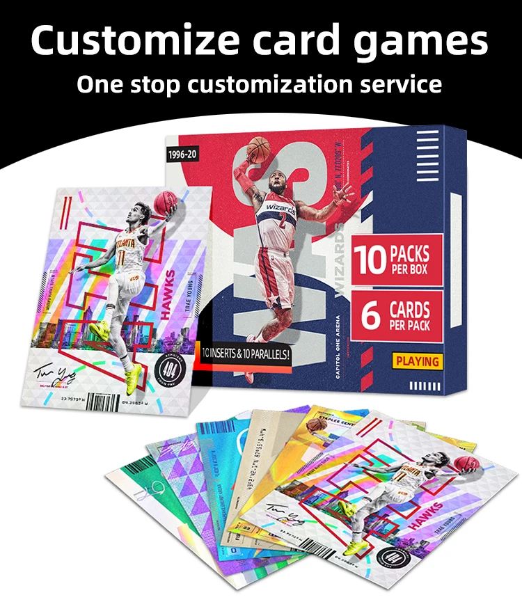 Custom Mosaic Basketball Hobby Box Trading Card Blaster Boxes Nba Card