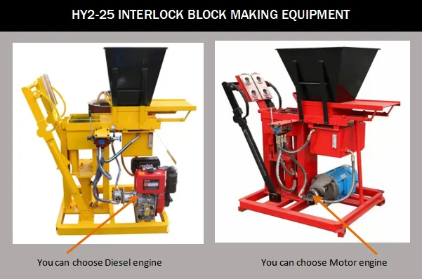 Small Brick Factory Machine Interlocking Compressed Earth Brick ...