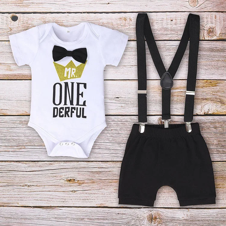 Little Boys Clothes Letter Printed 