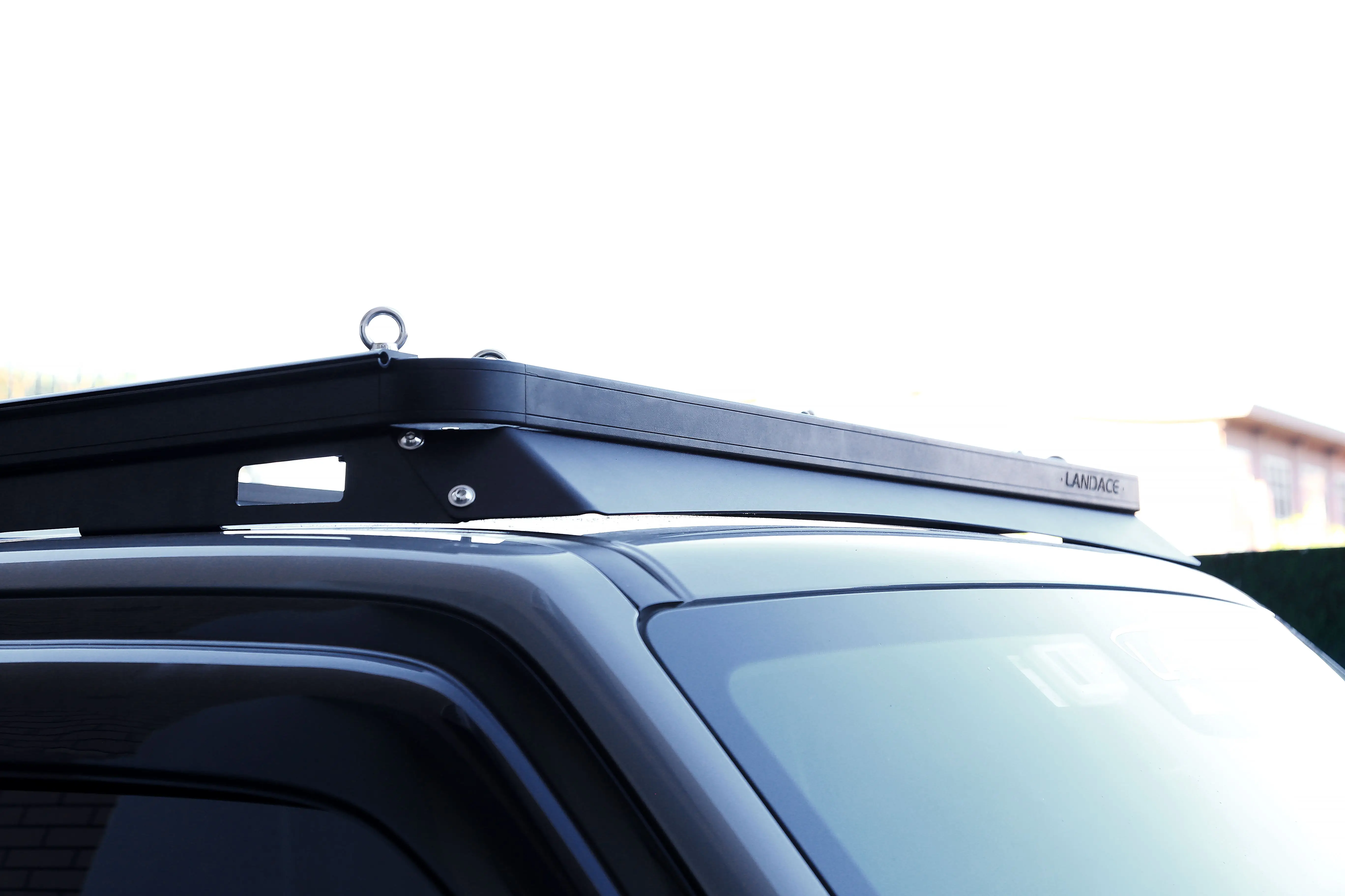 Universal Car Rack Roof 4x4 Aluminium Black Cargo Carrier Basket Roof ...