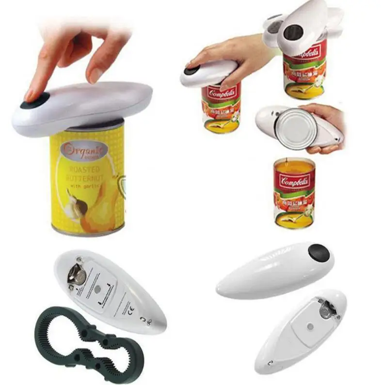 Electric Can Opener One Touch Automatic Jar Opener Battery