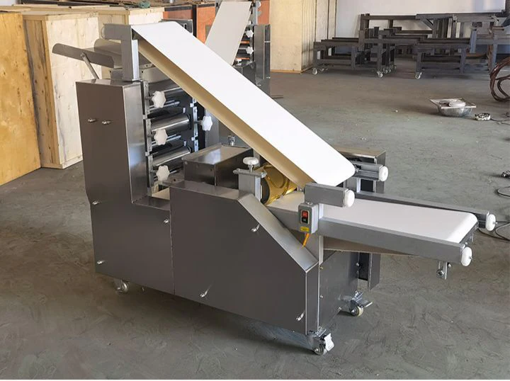 Adjustable Thickness Naan Paratha Chapati Making Machine Fully Automatic Indian Grain Product Making Machines