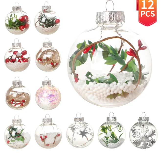 Christmas Decorations 2023 New Colorful Rainbow Holographic