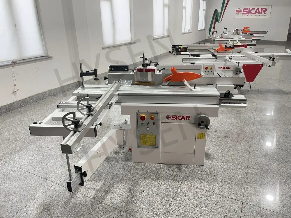 Woodworking Machines SICAR Brand 5 Functions Wood Shaper Saw Thicknesser Planer Combination Woodworking Machines