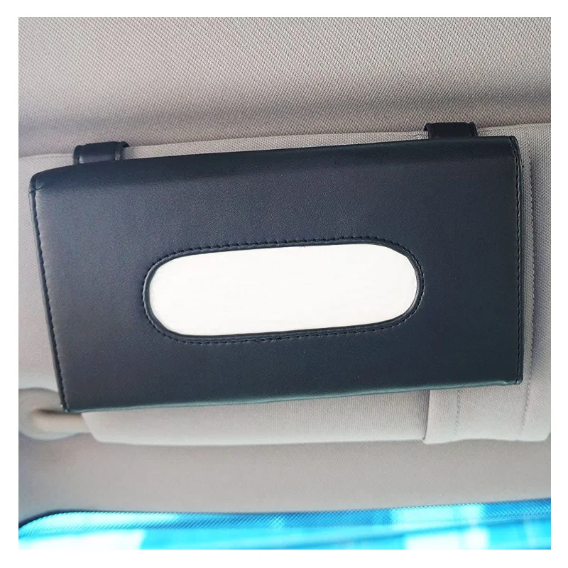 Лидер продаж, Кожаный Автомобильный держатель для салфеток, автомобильный держатель для салфеток