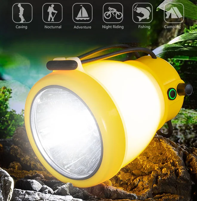 Phare LED UV + lumières blanches, capteur Zoomable