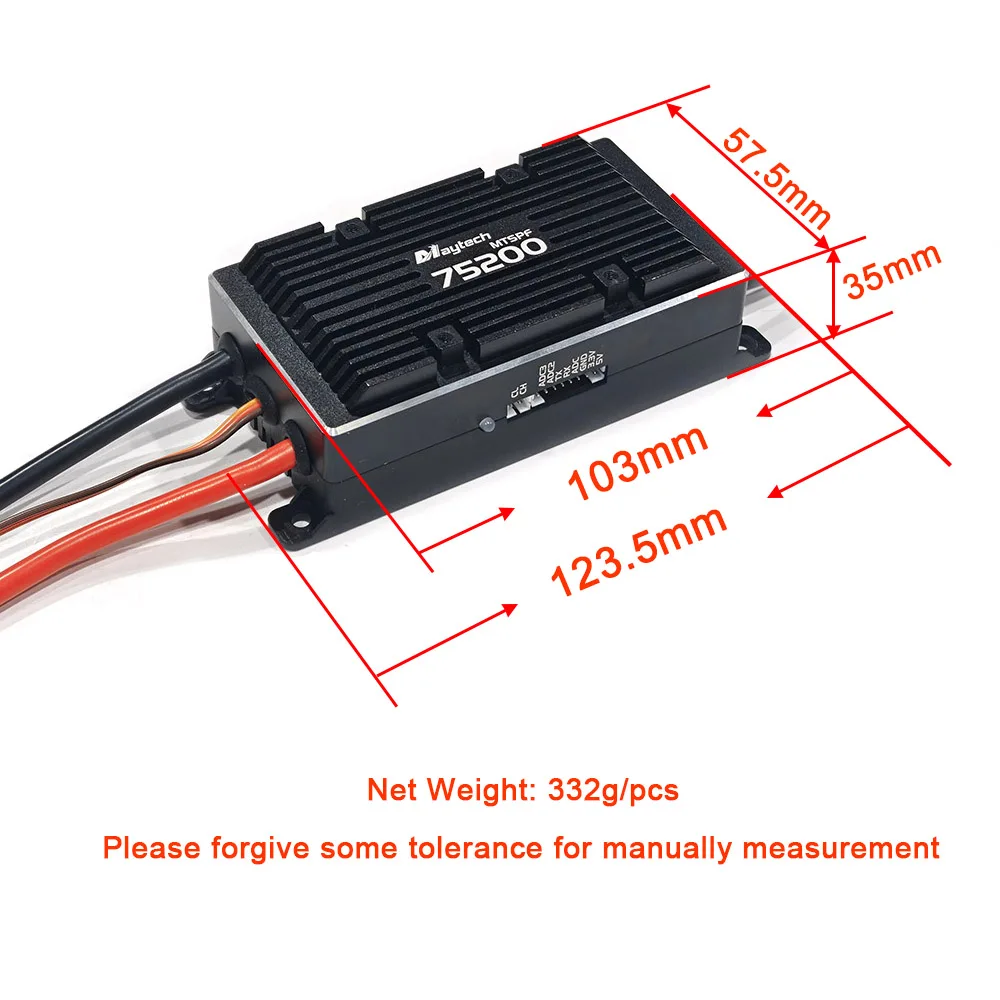Maytech MTSPF75200 200A Speed Controller for Electric