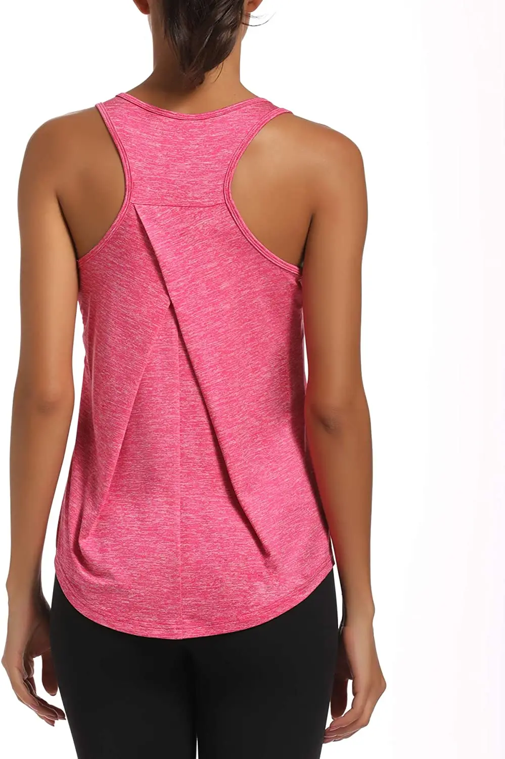 Womens Workout Tops Yoga Tops Athletic Shirts Gym Racerback Tank Top for Women