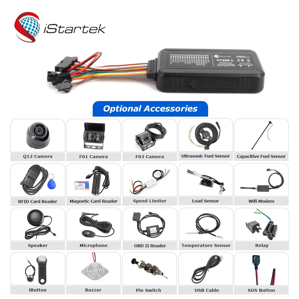 Tracking System 4g Communication Protocol Car Remotely Shutdown Vehicle Engine Cut off GPS tracker with Fuel Monitoring
