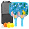 2 rackets, 4 balls, 1 gray bag [Kids' RT-028]