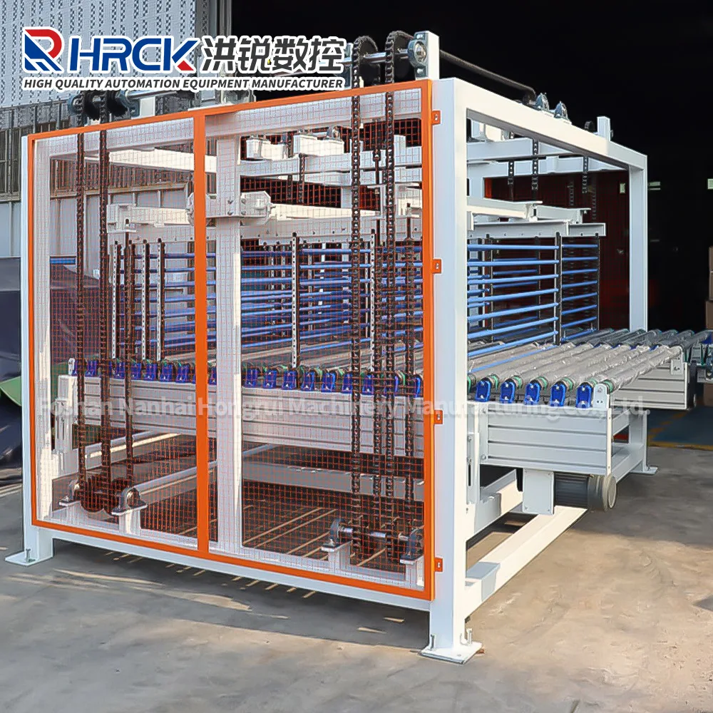 Optimizing Wood Logistics: Large Capacity Cache Warehouse with Power Transport