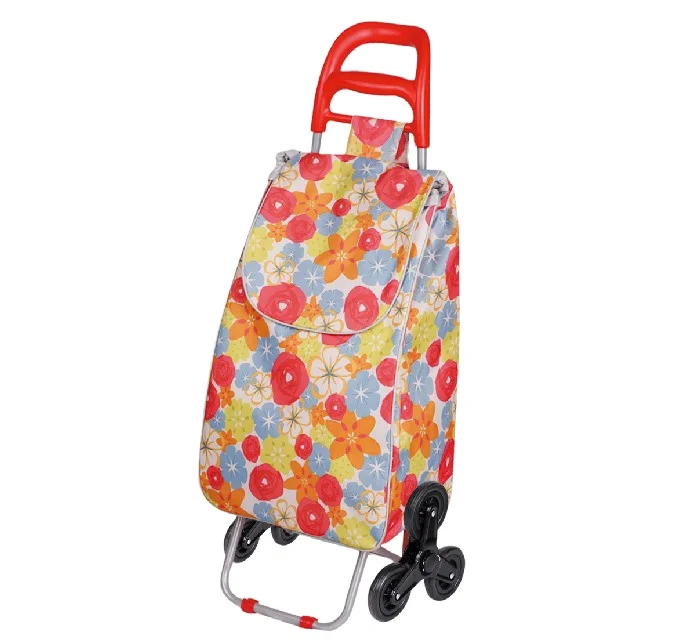 Folding Trolley Portable Three-wheel Trolley Bag Climbing Stair Cart ...