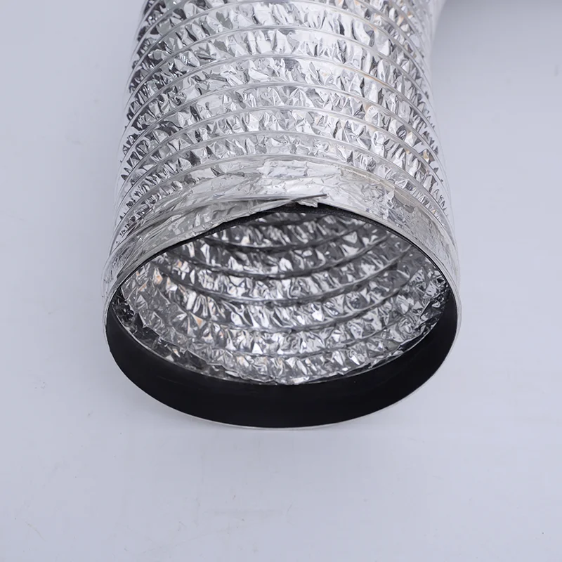 Трубка для дыма из алюминиевой фольги, вентиляционный воздуховод, гибкие складные воздуховоды
