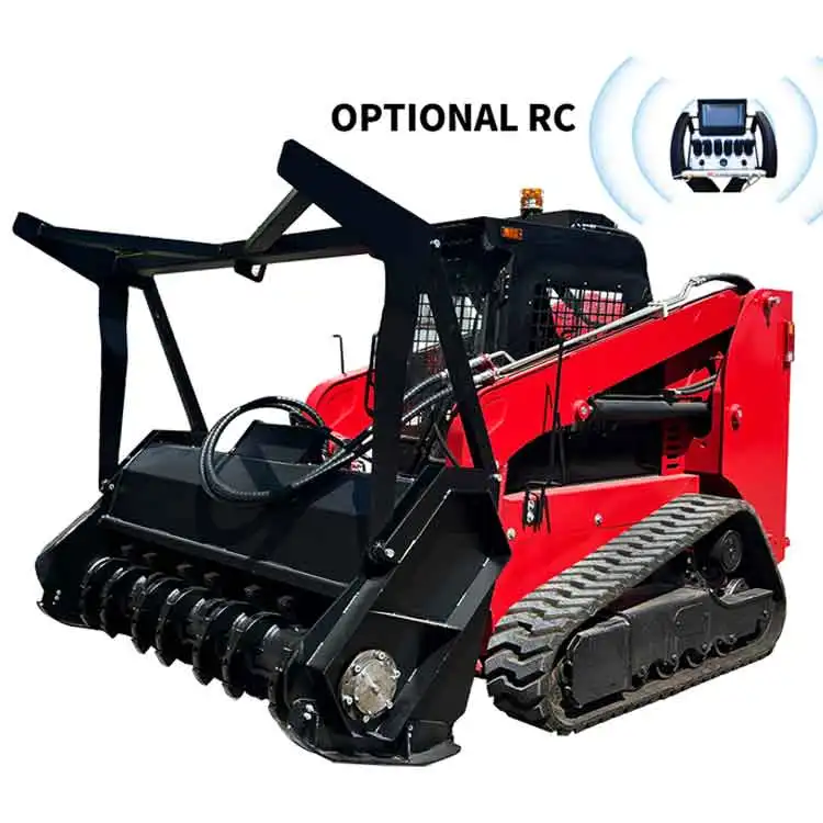 Yuanxing 72 Inch Skid Steer Forestry Mulcher - Efficient Brush Cutting