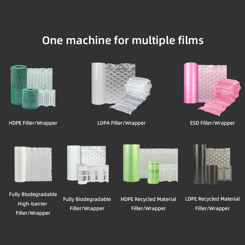 Миниатюрная воздушная промышленная воздушно-пузырьковая машина для наполнения воздухом