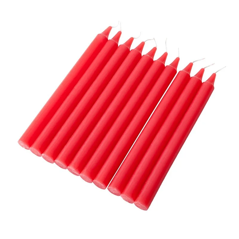 Оптовая цена небольшие многоцветные 40 упаковок ритуальные заклинания колокольные свечи для свадьбы дня рождения