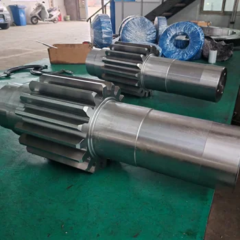 3.-6 m gear shaft Large drive shaft  specified material high strength wear resistance