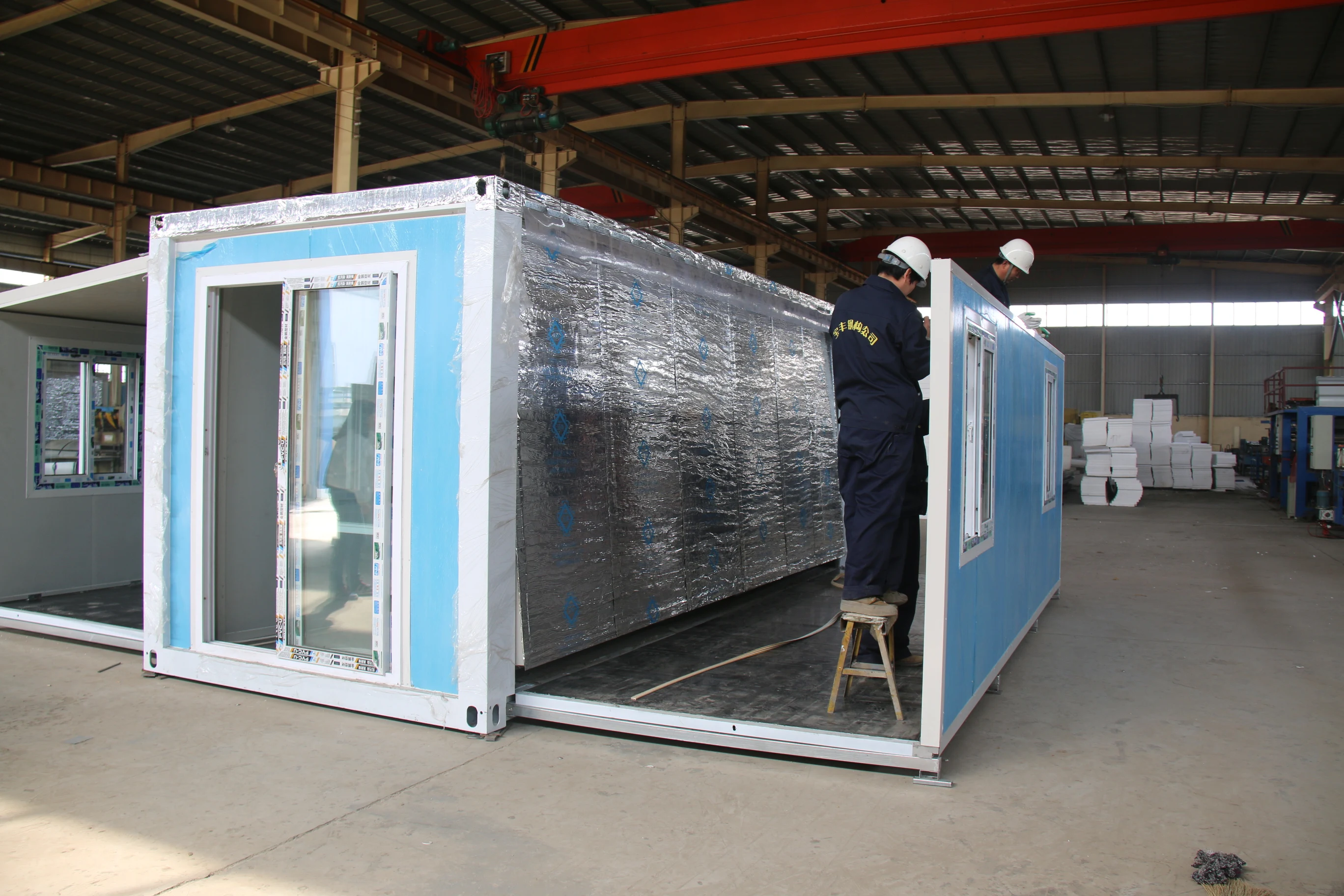 Standard Prefabricated Low Cost Mobile Prefab Expandable Office House