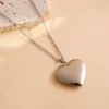 Scatola dell'amore color acciaio - 28x29mm