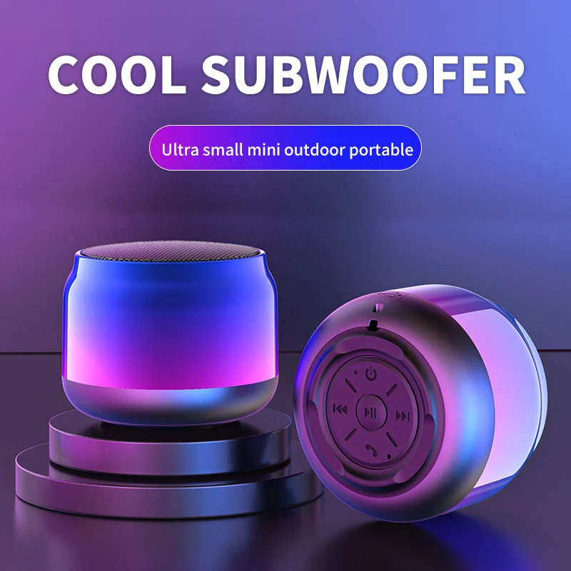 Outdoor Portable Smart Waterproof Bluetooth Loud Sound Speaker,Active