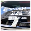 White decal example