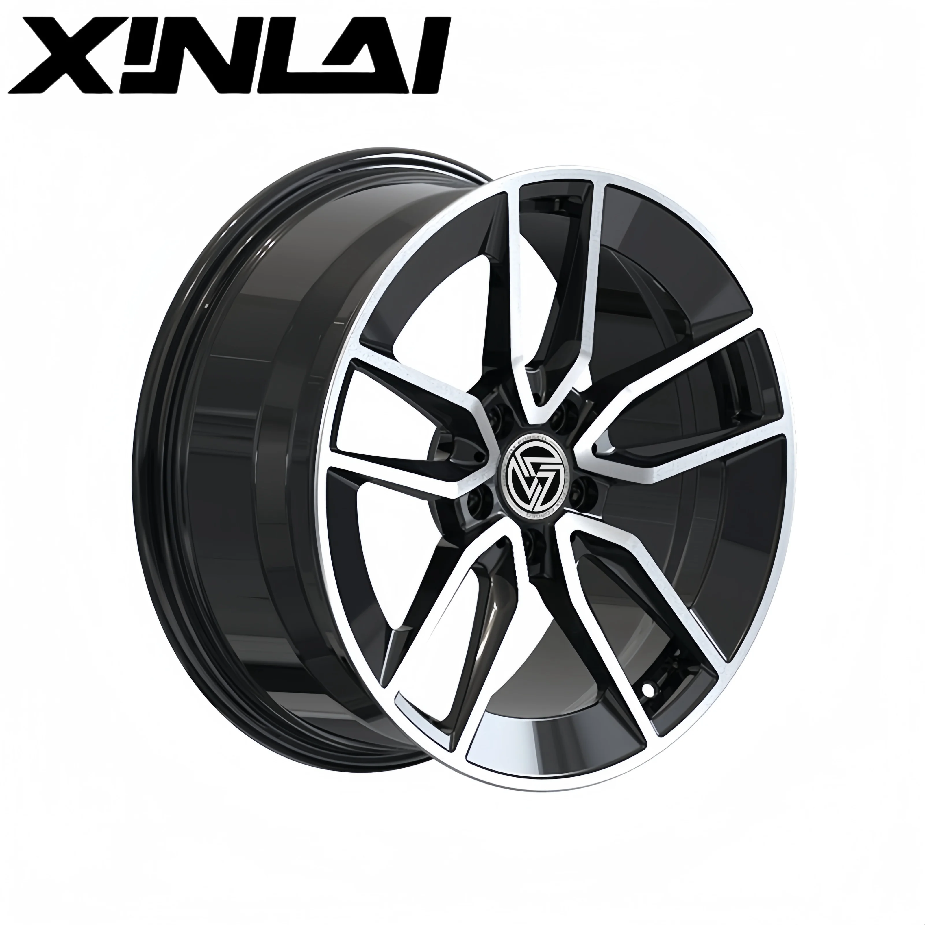 XINLAI Custom Deep Concave CNC Machine Face 5x120 5x112 5x114.3 18 19 20 21 22 Inch 1-piece Forged Wheel for 918 718 F01g20 G30 - Image 2