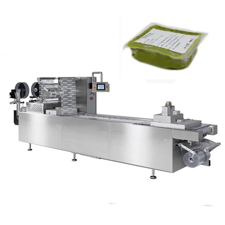 Avocado Pulp  Food Packing Thermoforming Thermoforming Vacuum Packaging Machine
