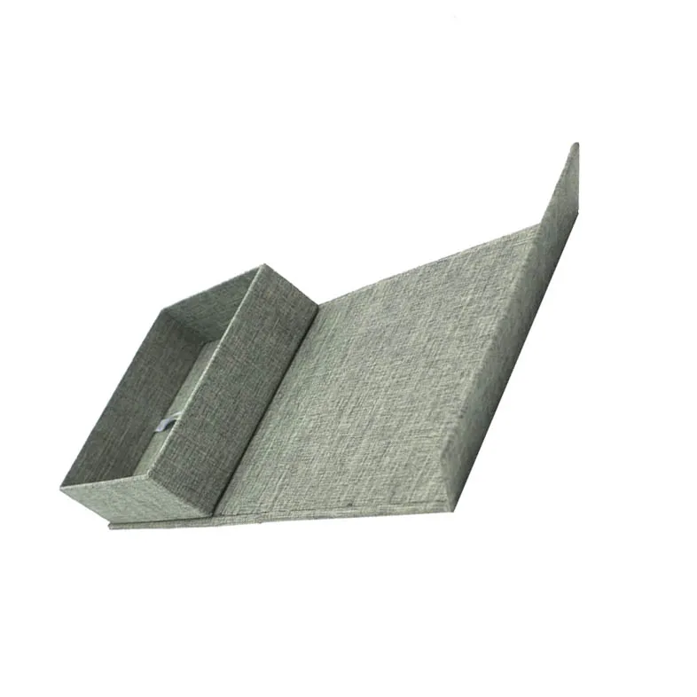 Linen Magnetic Cardboard Boxes - Luxury Gift Packaging