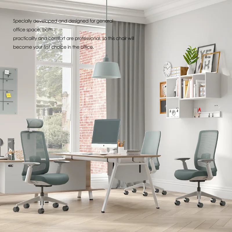 Modern Luxury Heated Office Chair Ergonomic Swivel Computer Chair With