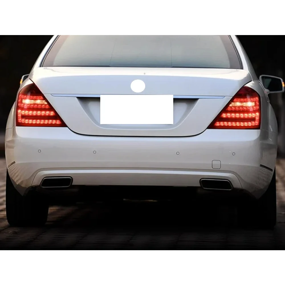 For Mercedes-Benz S-Class W221 rear taillight upgrade LED taillight assembly upgrade high configuration replacement type details