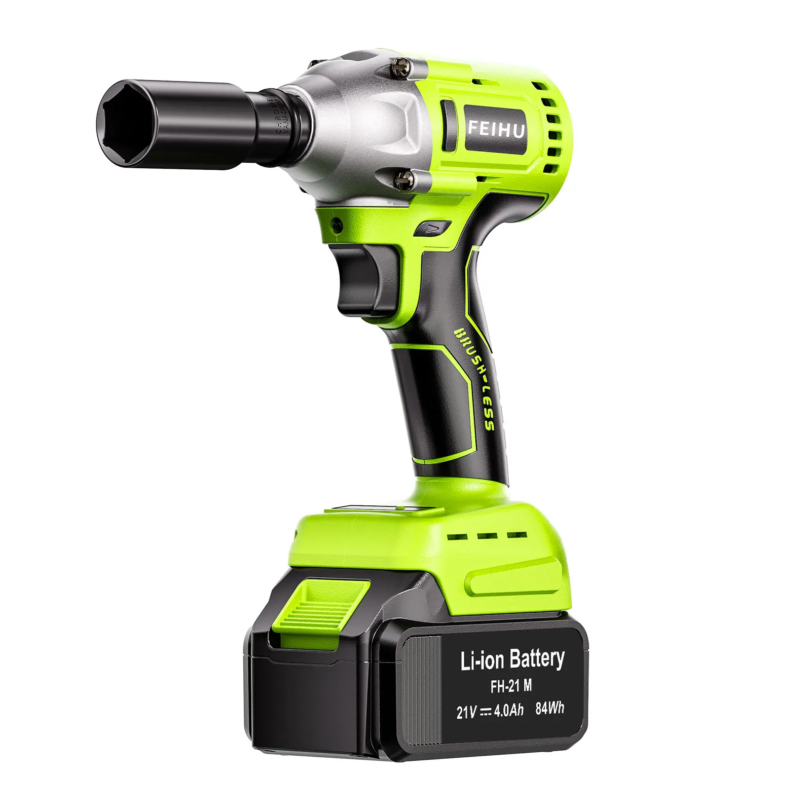320N.m Li-ion Battery Impact Wrench 21V Cordless Tool Electric Impact Wrench High Torque Cordless Hand Impact Wrench Product