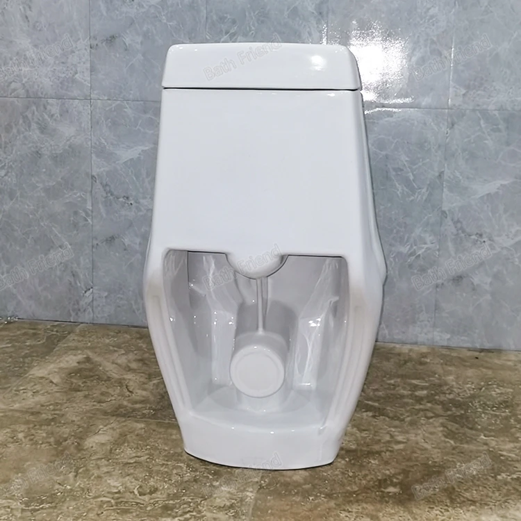 Libya Sanitary Ware with CE Certificate Bathroom Big Hole One Piece Toilet