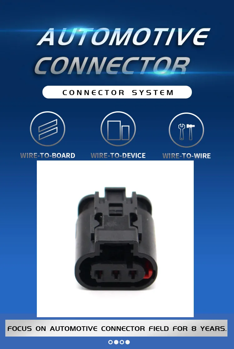 Kostal MLK 1,2 HPC HSG SWS Code a Waterproof Female 3 Pin Connector