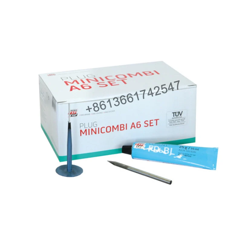 Tyre repair supplies mushroom nails MINICOMBI A6 SET, workshop kit,5113041 From