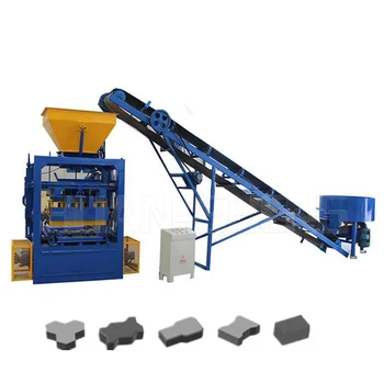 QMJ4-24 Cement Brick Machine Automatic Making Machine Price Low Investment High Profit Australia