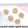 18 crystal violet(gold base)
