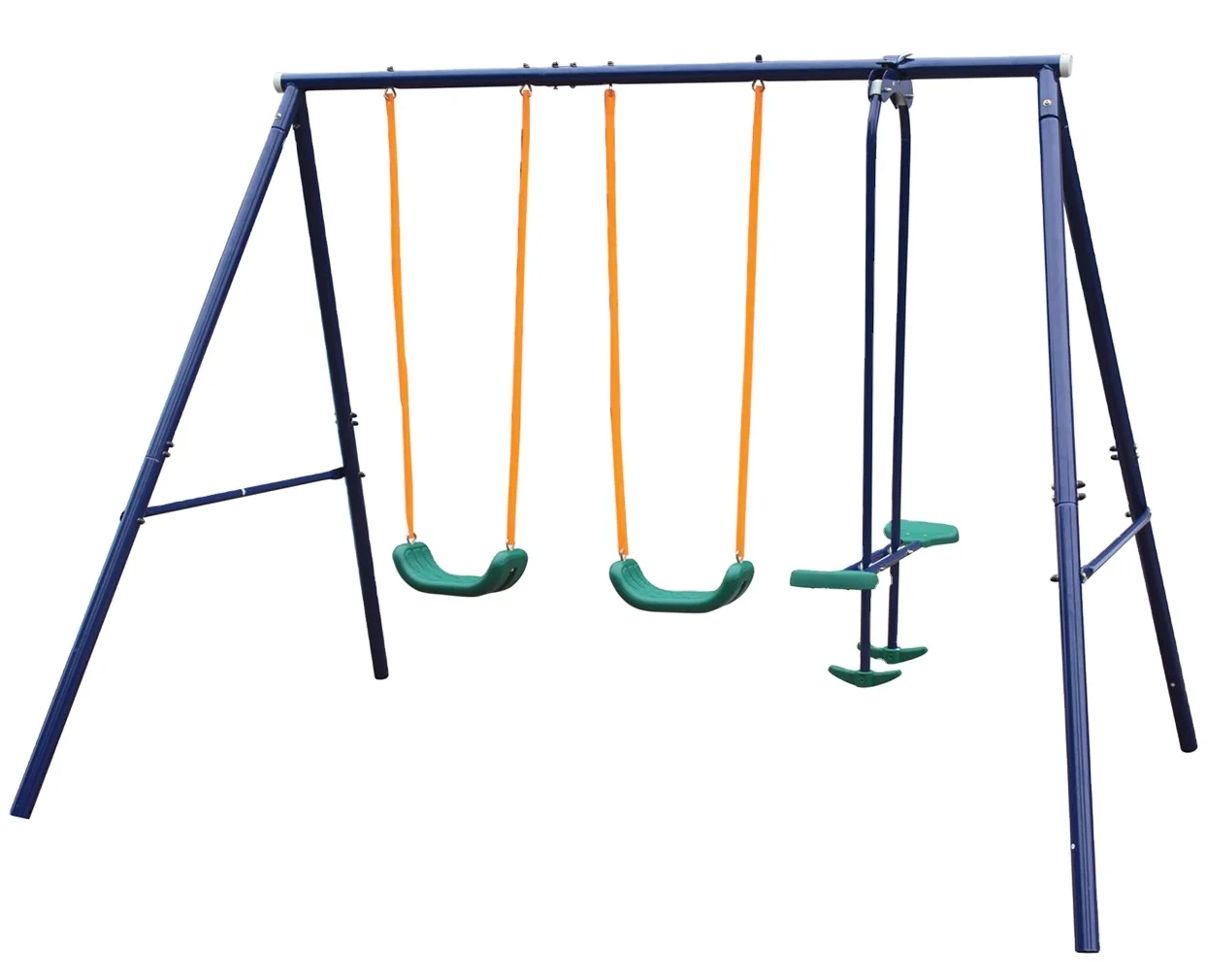 IUNNDS Good Quality Tree Swing Strap Outdoor Toy Baby Swing Green Red Blue Seat Set OEM Style Unit Metal BIG Color