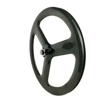 20 Inch 100 Spoke Aero Bike Wheel with Disc Brake - Full Carbon