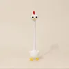 Pollito blanco travieso de 15,40 cm.